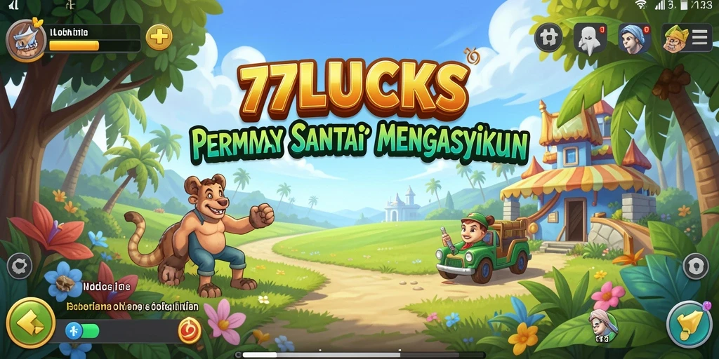 Tampilan menarik dari gameplay <strong>77LUCKS</strong> yang penuh warna.