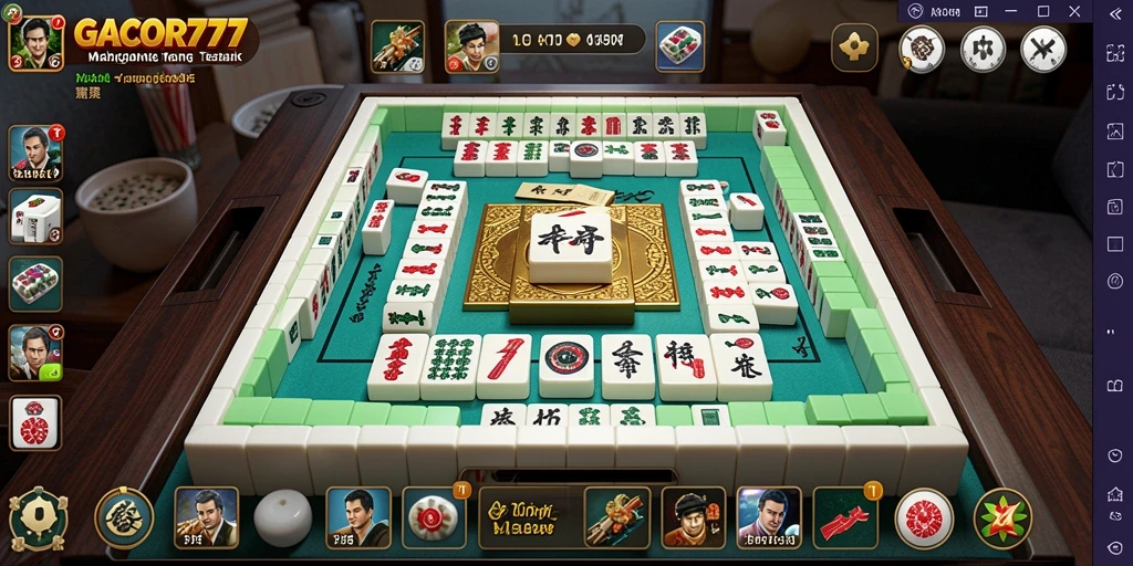Tampilan gameplay Mahjong GACOR777 yang memukau dan menantang.