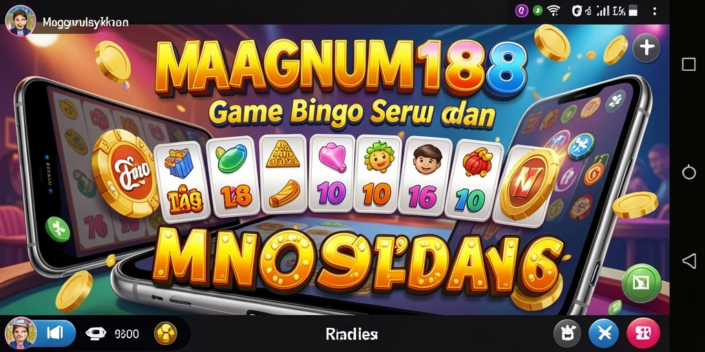 Tampilan gameplay seru dalam MAGNUM188 Bingo