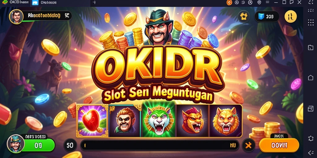 Gameplay menegangkan dengan slot yang menarik di OKIDR.