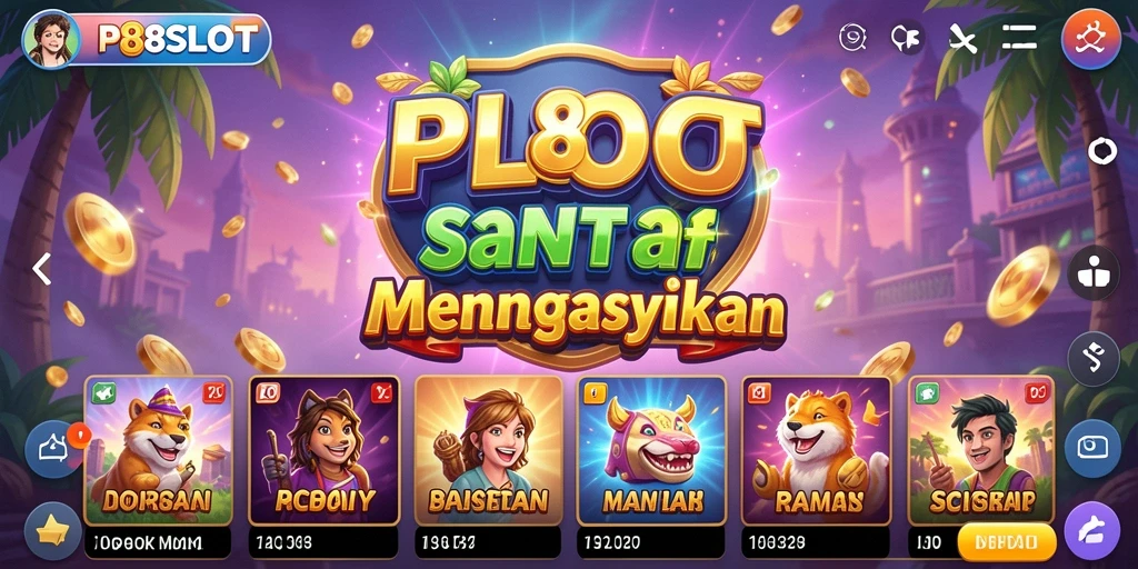 Tampilan gameplay PP8SLOT yang seru dan penuh warna.