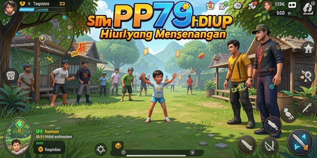 Tampilan gameplay RP79 yang realistis dan mengasyikkan.