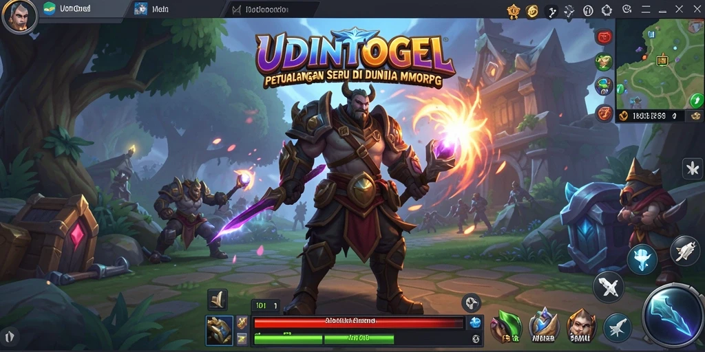 Tangkapan layar dari gameplay menarik di UDINTOGEL.
