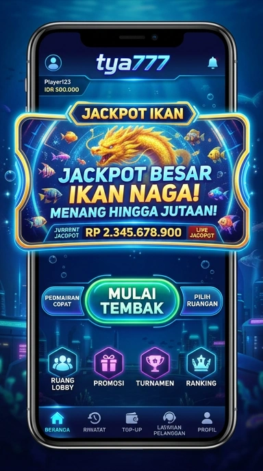 Tampilan katalog aplikasi tya777 yang menarik dan mudah dinavigasi.